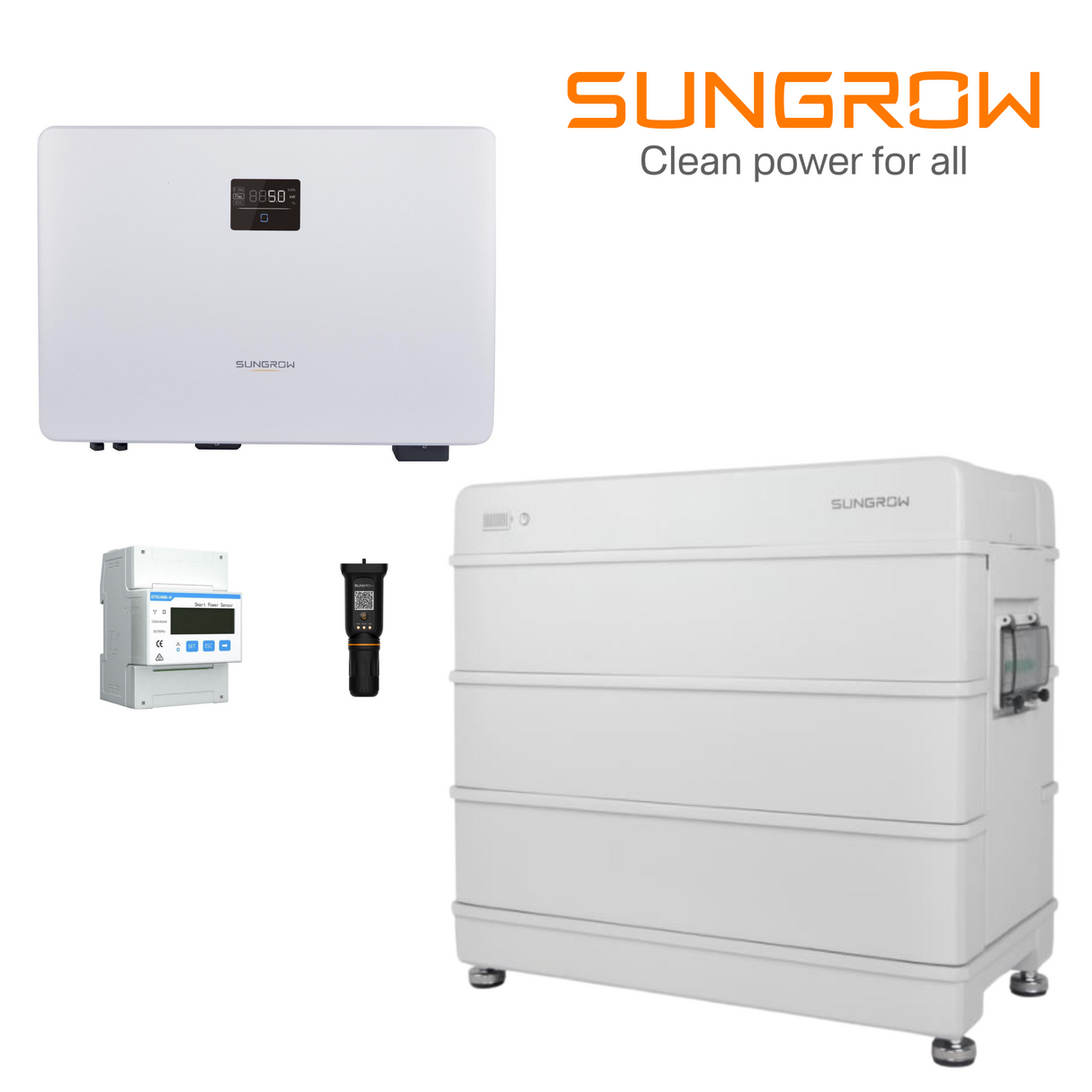 Sungrow - Monofazat Hibrid 5Kw, 6,4kWh baterie