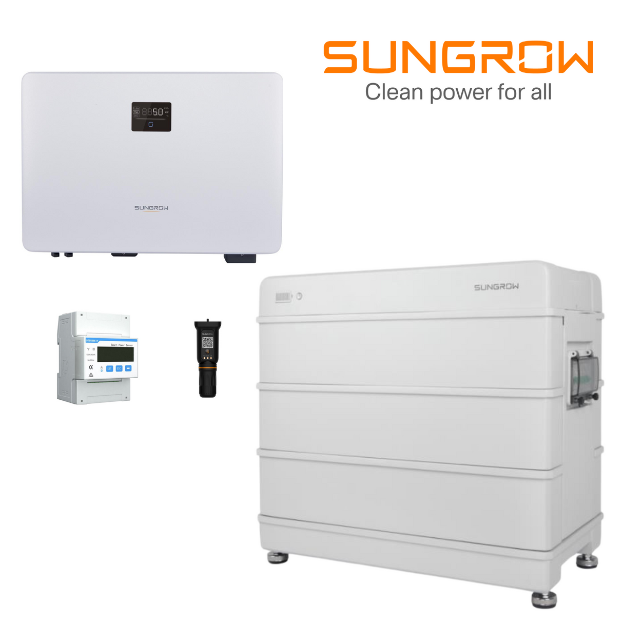 Sungrow - Monofazat Hibrid 3Kw, 6,4kWh baterie